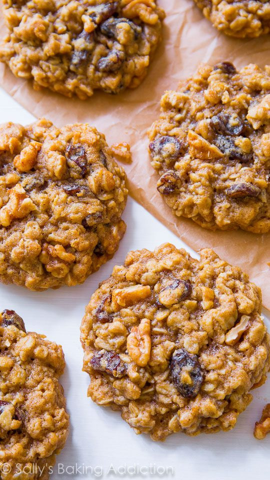 Ultimate Oatmeal Raisin Cookies
 Soft & Chewy Oatmeal Raisin Cookies Sallys Baking Addiction