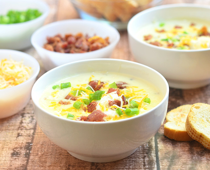 Ultimate Potato Soup
 ultimate loaded baked potato soup