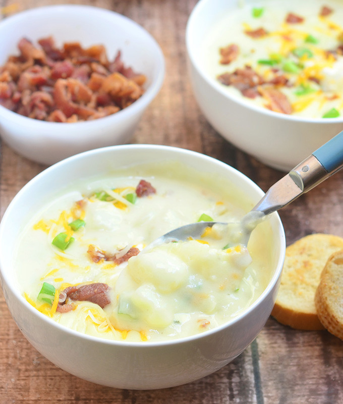 Ultimate Potato Soup
 ultimate loaded baked potato soup