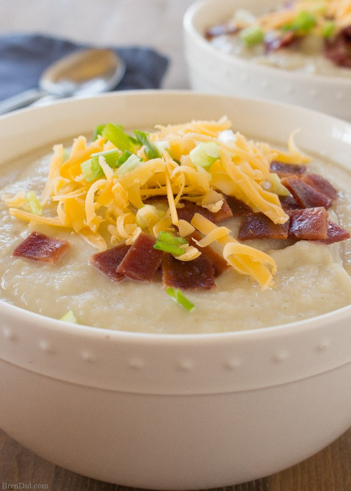 Ultimate Potato Soup
 The Ultimate Light Potato Soup for the Crock Pot Bren Did