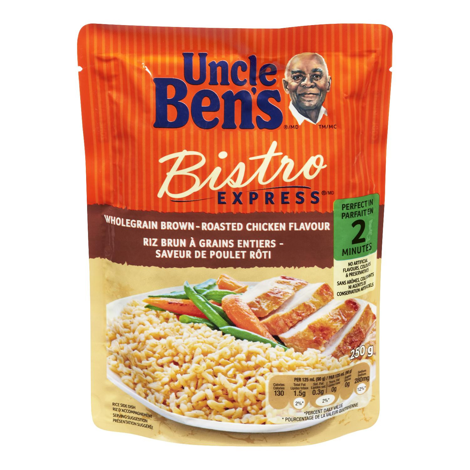Uncle Ben'S Brown Rice
 UNCLE BEN S BISTRO RICE WG BROWN RST CHI