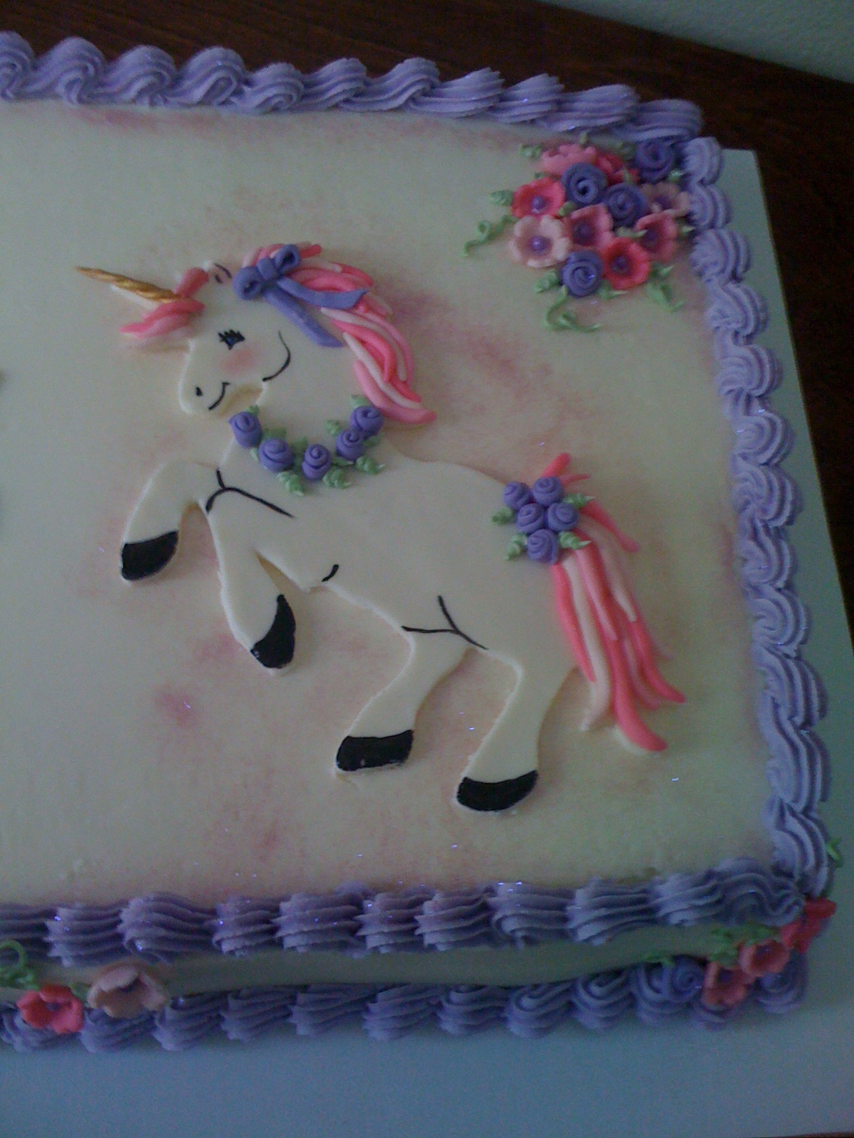 Unicorn Sheet Cake
 Donna Belle Desserts Unicorn Cake