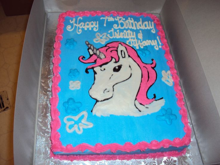 Unicorn Sheet Cake
 Unicorn Cake Casi s Cakery