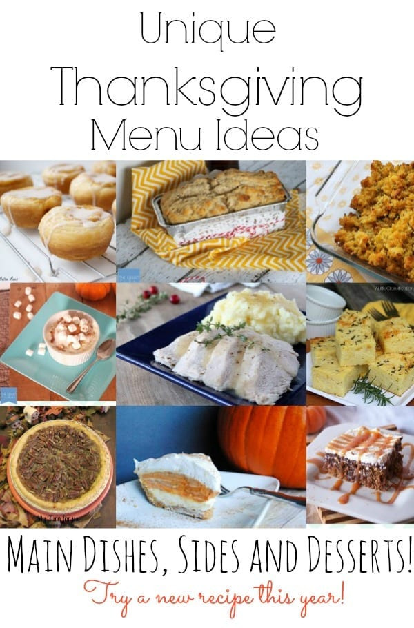 Unique Dinner Ideas
 Unique Thanksgiving Menu Ideas mom makes dinner