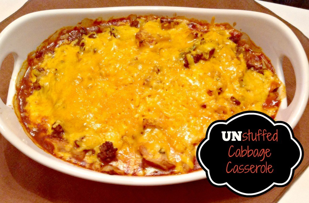 Unstuffed Cabbage Casserole
 Cabbage Roll Casserole