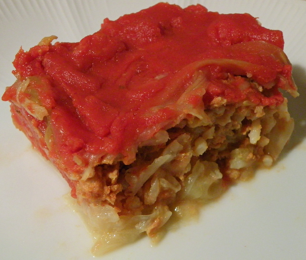 Unstuffed Cabbage Casserole
 Seasonal Eating Unstuffed Cabbage Casserole