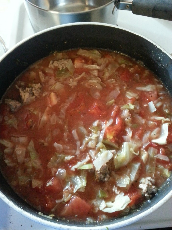 Unstuffed Cabbage Roll Soup
 Unstuffed Cabbage Rolls Soup