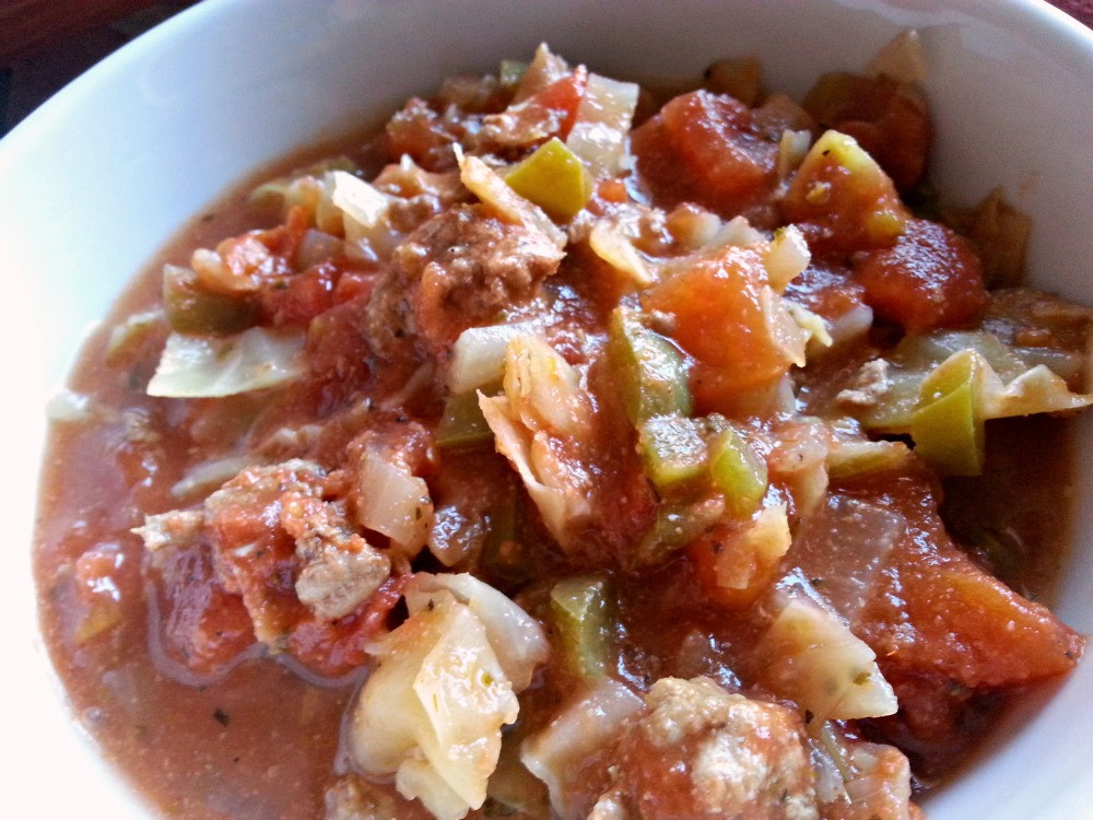 Unstuffed Cabbage Roll Soup
 Unstuffed Cabbage Rolls Soup