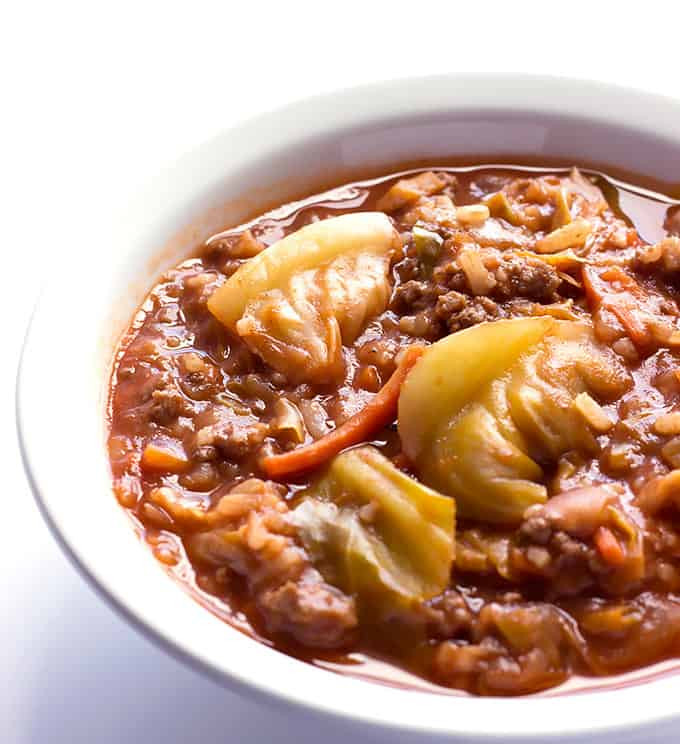 Unstuffed Cabbage Roll Soup
 Unstuffed Cabbage Roll Soup The Wholesome Dish