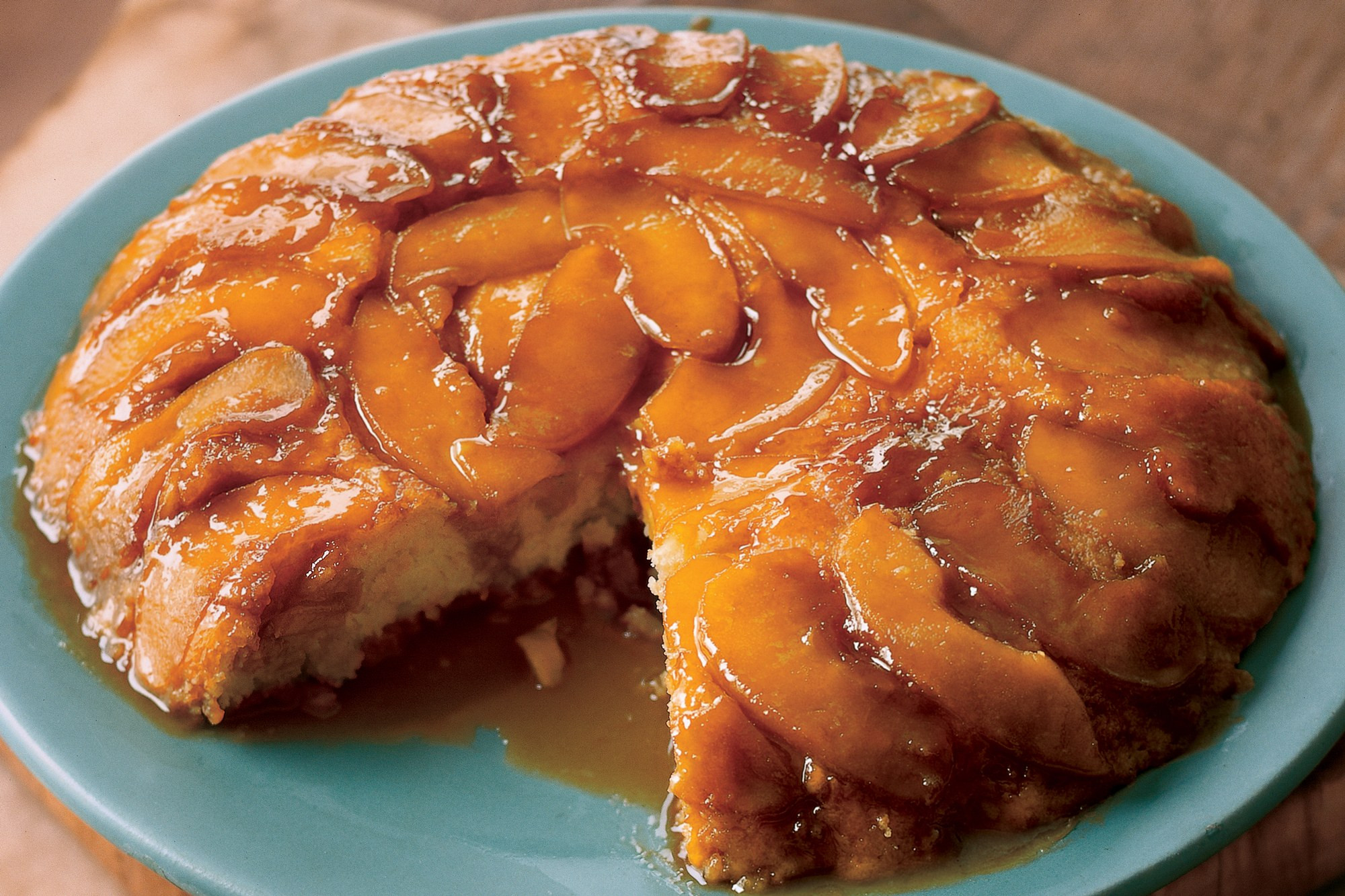 Upside Down Apple Cake
 Upside Down Butterscotch Apple Sour Cream Cake recipe