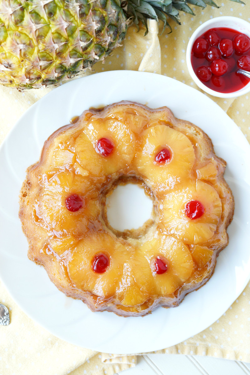 Upside Down Pineapple Bundt Cake
 pineapple upside down bundt cake