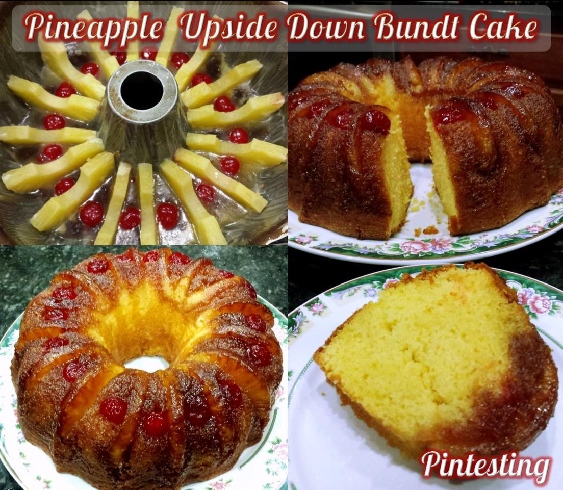 Upside Down Pineapple Bundt Cake
 Pintesting Pineapple Upside Down Bundt Cake