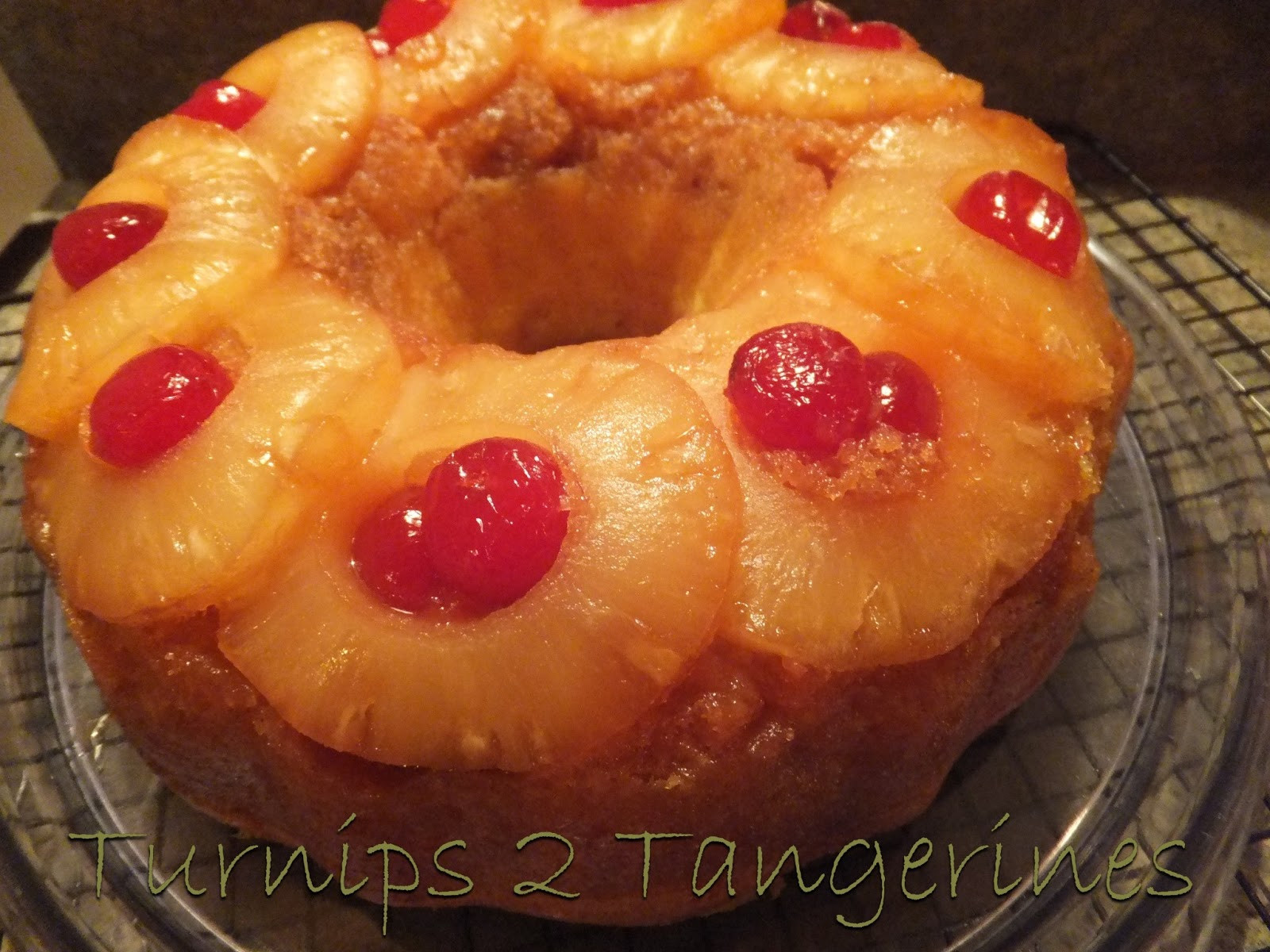 Upside Down Pineapple Bundt Cake
 Turnips 2 Tangerines Pineapple Upside Down Bundt Cake