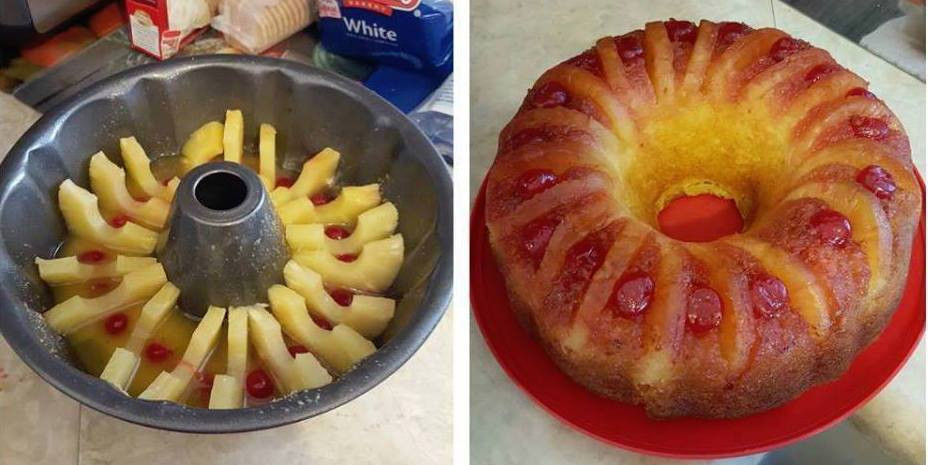 Upside Down Pineapple Bundt Cake
 Pineapple Upside Down Bundt Cake