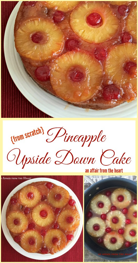 Upside Down Pineapple Cake From Scratch
 from scratch Pineapple Upside Down Cake
