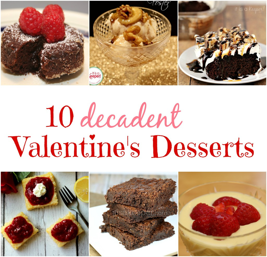 Valentine Desserts Pinterest
 Romantic Valentines Ideas 14 Decadent Valentines Desserts