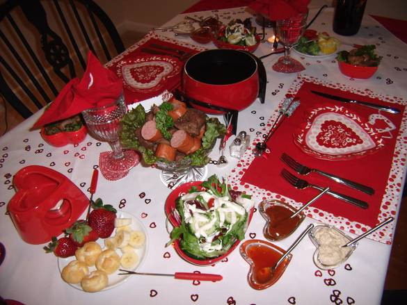 Valentine Dinner Ideas
 valentines day dinner table Decoration idea 2016 Dinner