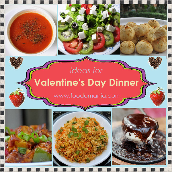 Valentine Dinner Ideas
 Valentine s Day Dinner Ideas Recipe Roundup