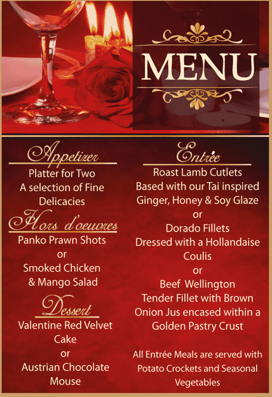 Valentine'S Day Dinner Specials
 Hartbeespoort Special fers Discounts Deals and