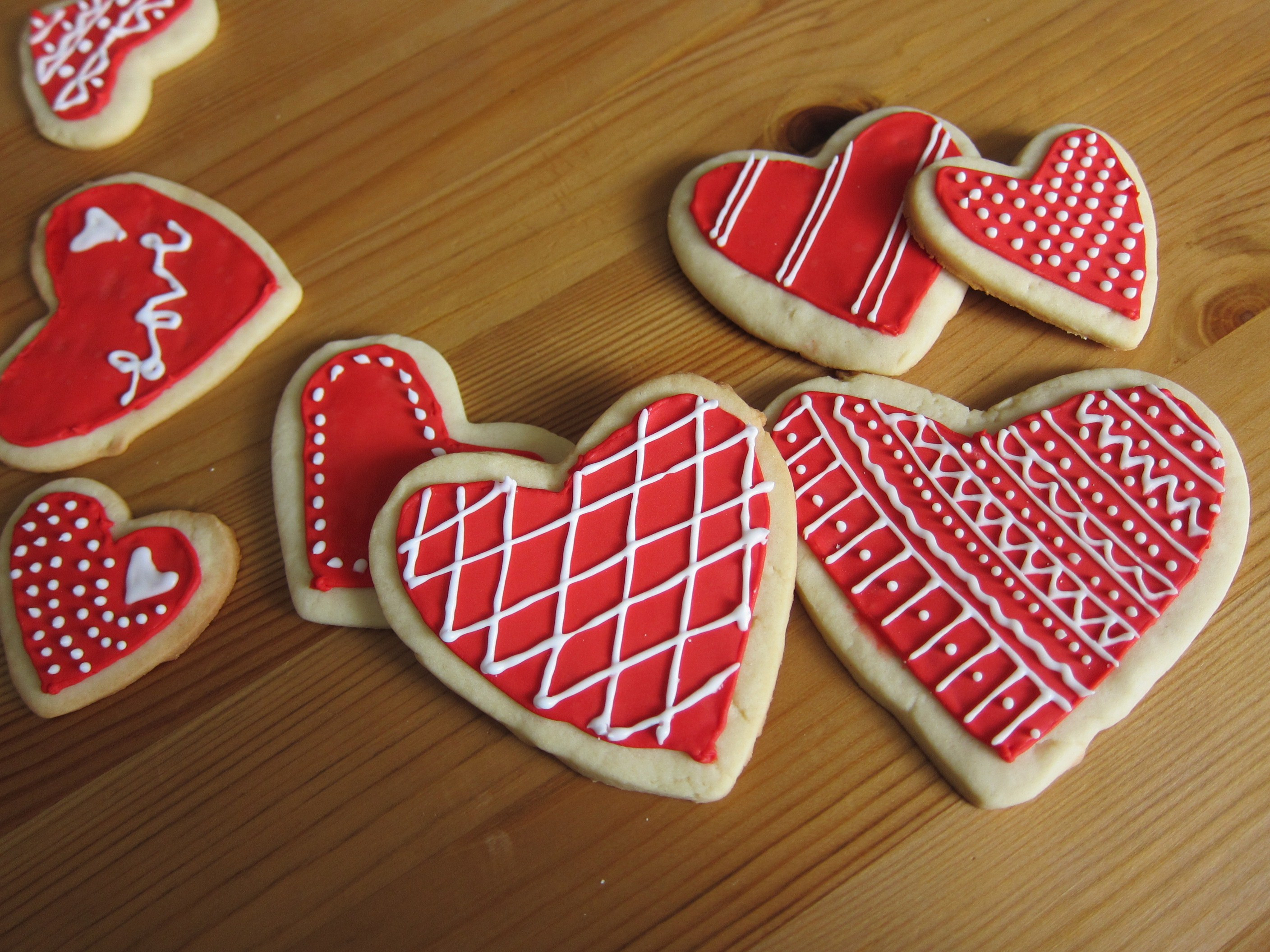 Valentines Day Cookies
 Happy Valentine’s Day Sugar Cookies