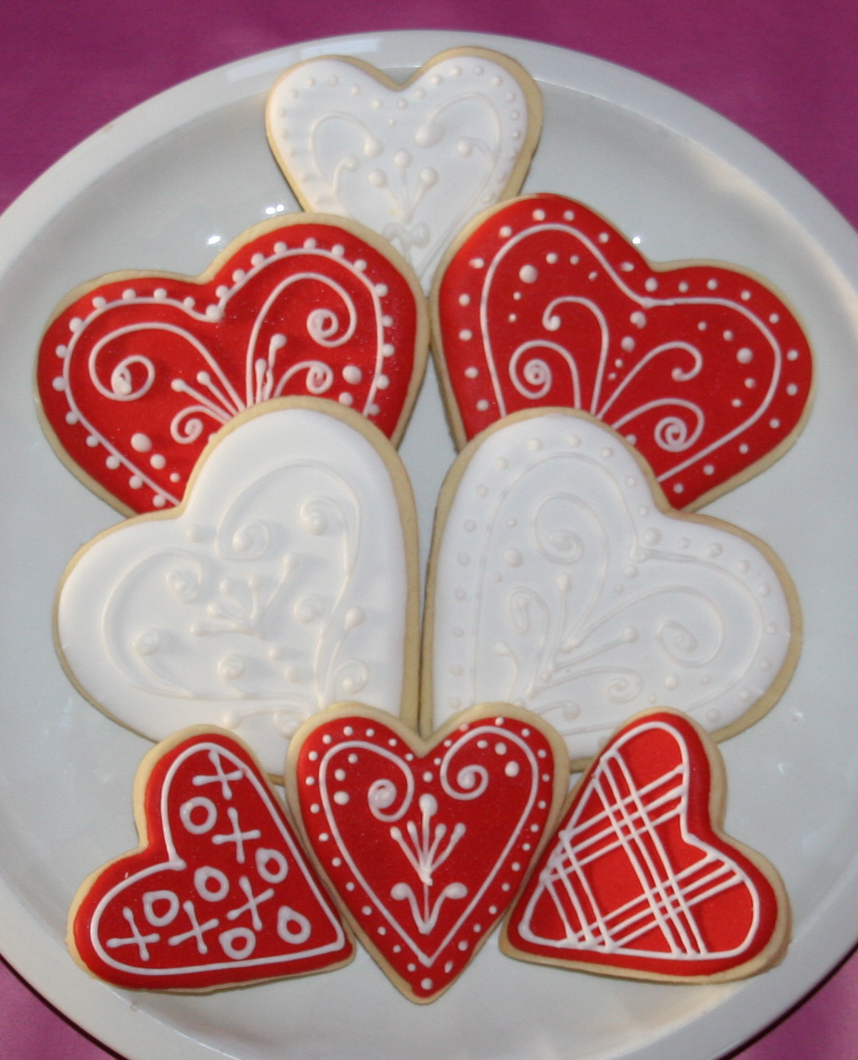 Valentines Day Cookies
 Happy Valentine’s Day Cookies Tutorial – cakes