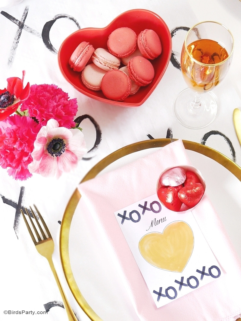 Valentines Day Dinner
 A Modern Valentine s Day Dinner Party Party Ideas