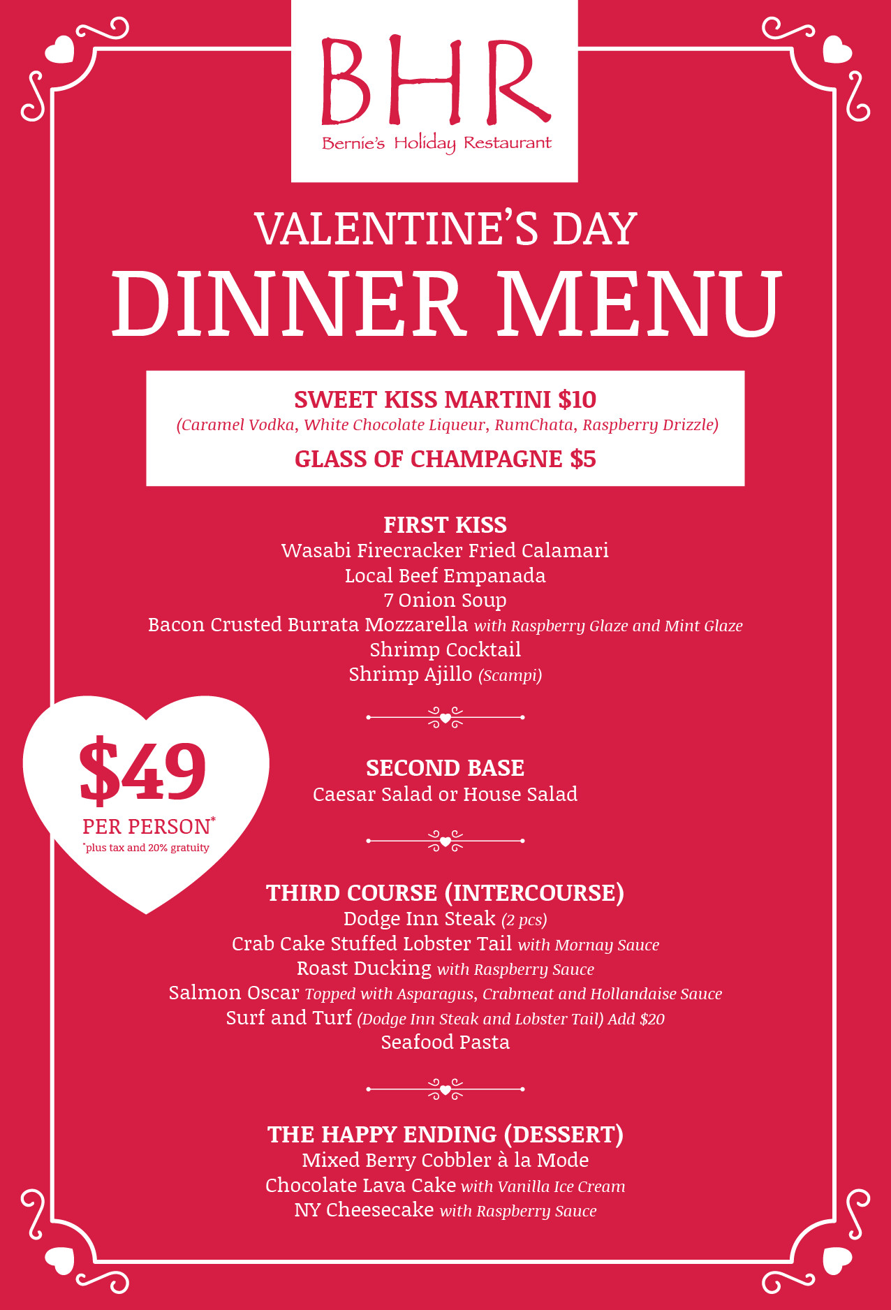 Valentines Dinner 2017
 Valentine s Day Dinner 2017