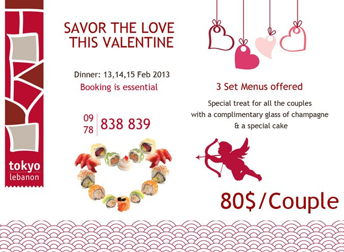 Valentines Dinner 2020
 Valentine Dinner Tokyo Lebanon Lebtivity