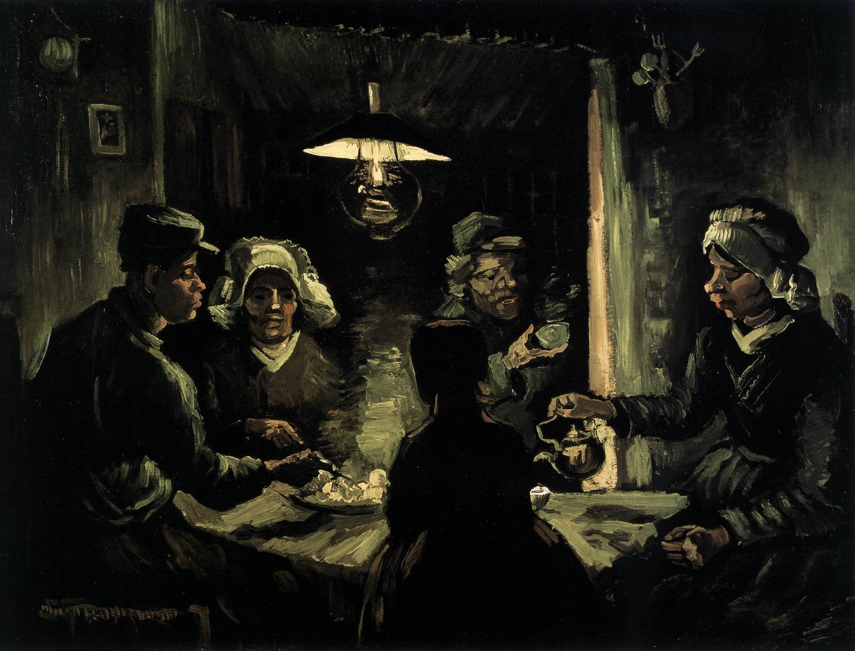 Van Gogh Potato Eaters
 The Potato Eaters Nuenen 1885