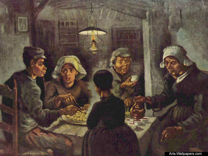 Van Gogh Potato Eaters
 The potato eaters Vincent Van Gogh Wallpapers