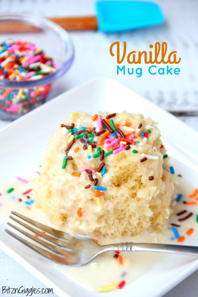 Vanilla Cake In A Mug
 Easy Vanilla Mug Cake Bitz & Giggles