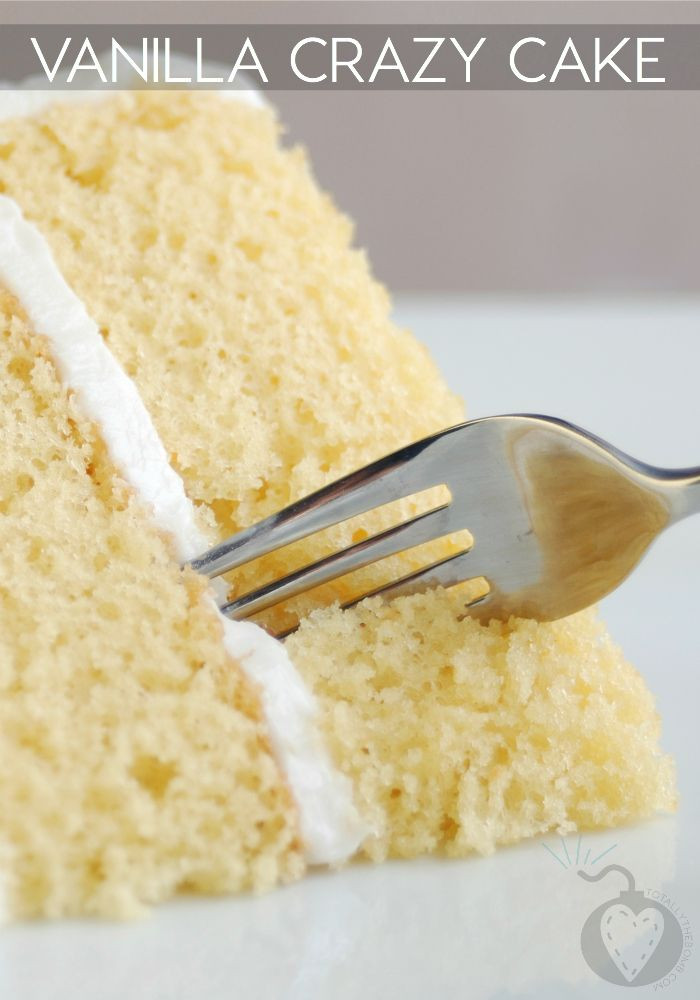 Vanilla Cake Recipe With Oil
 Vanilla Crazy Cake