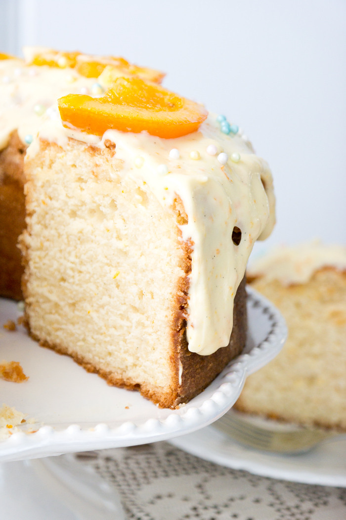 Vanilla Pound Cake Recipe
 Orange Vanilla Sour Cream Pound Cake