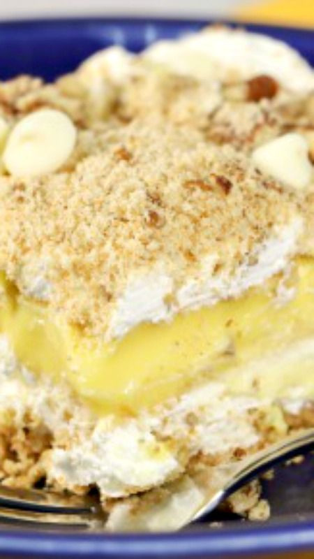 Vanilla Pudding Desserts
 17 Best images about Food Dessert Lasagna on Pinterest