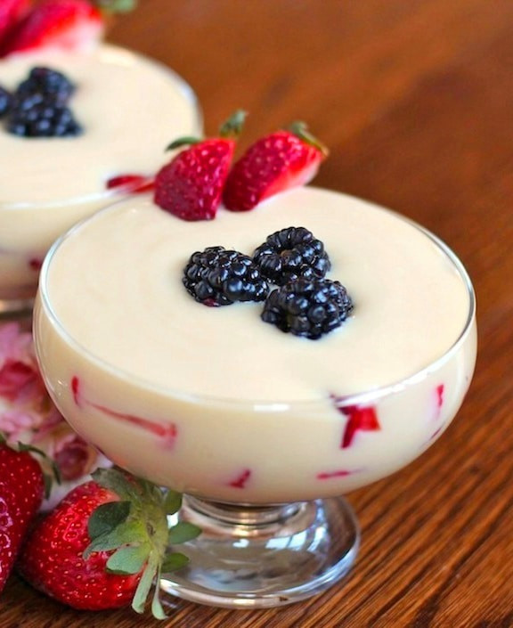 Vanilla Pudding Desserts
 Healthy Homemade Vanilla Pudding