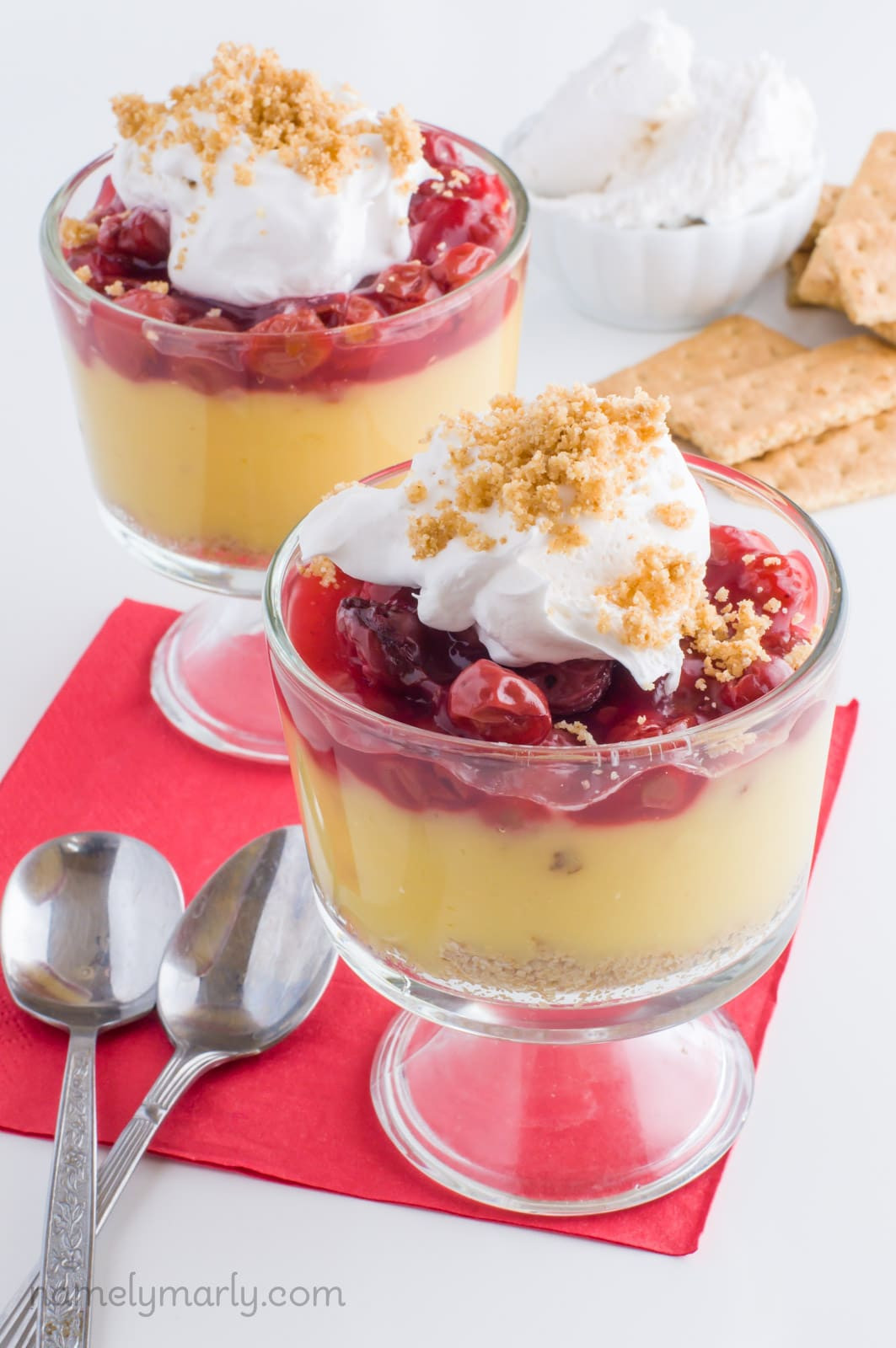 Vanilla Pudding Desserts
 Vegan Cherry Vanilla Parfaits Namely Marly