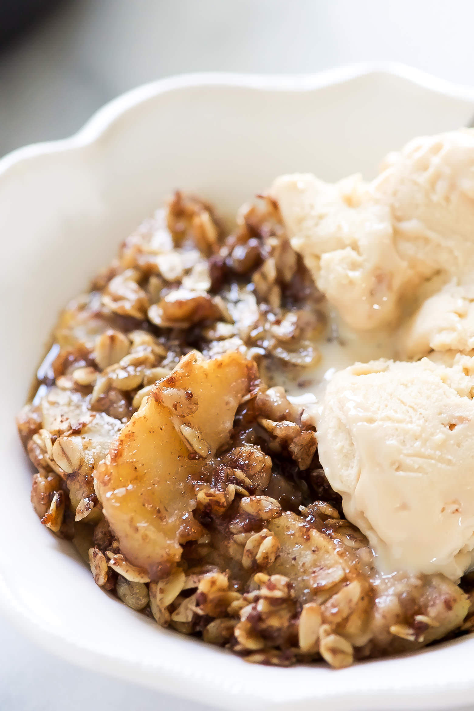 Vegan Apple Dessert
 Caramel Apple Crisp Vegan Gluten Free With Salt and Wit