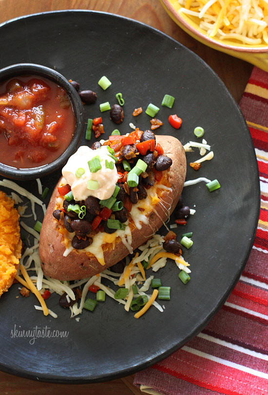 Vegan Baked Potato
 Ve arian Baked Sweet Potato Recipe