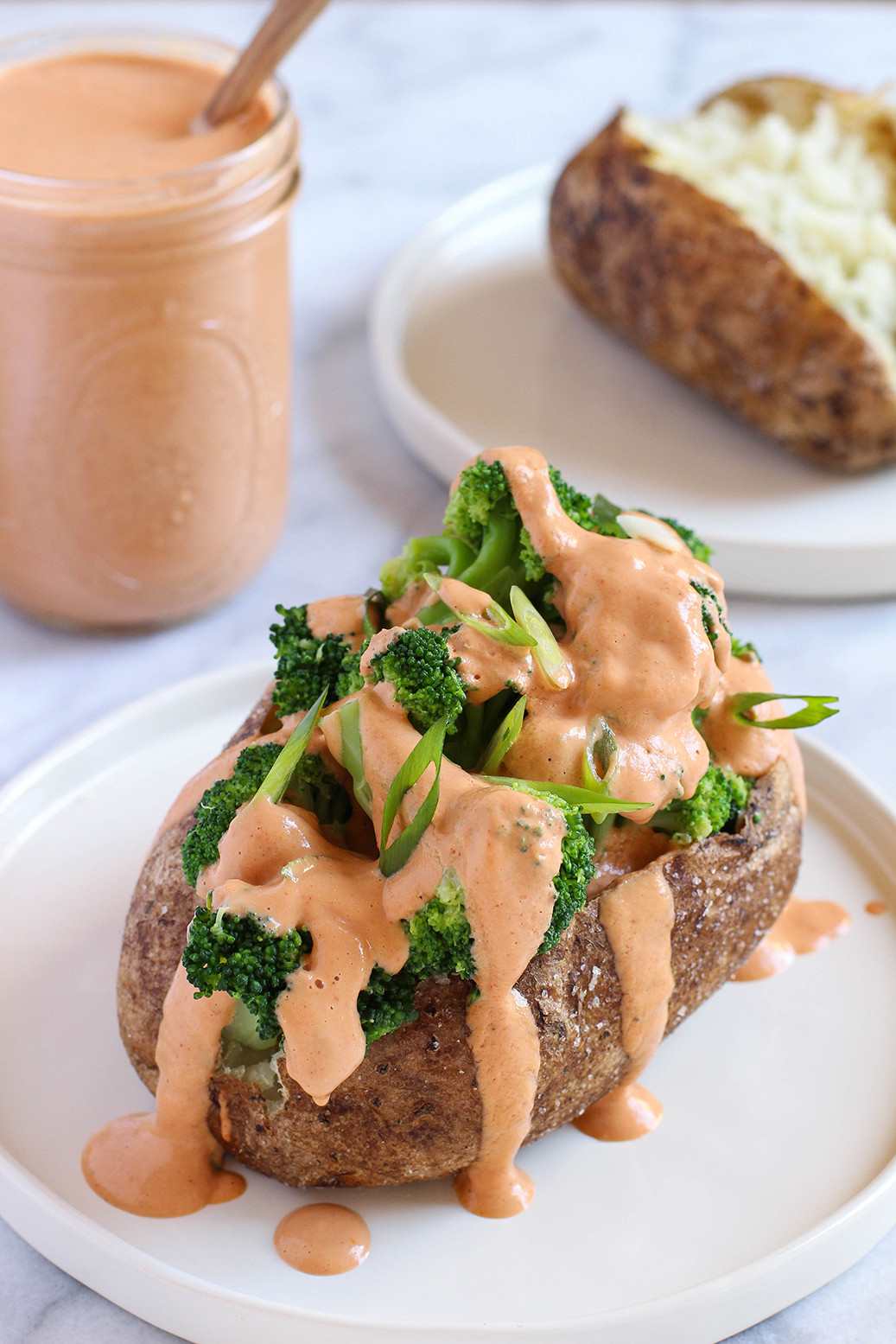 Vegan Baked Potato
 Vegan Broccoli Cheese Baked Potatoes