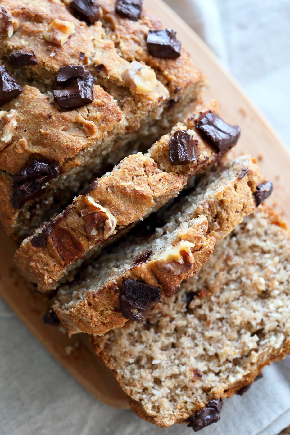 Vegan Banana Bread
 Vegan Banana Bread with Toasted Walnuts and Coconut 1