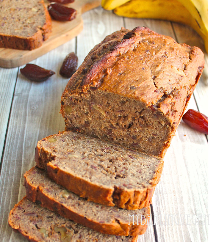 Vegan Banana Bread
 Healthy Vegan Banana Bread