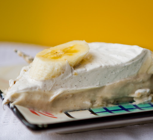 Vegan Banana Cream Pie
 Vegan Banana Cream Pie And a story