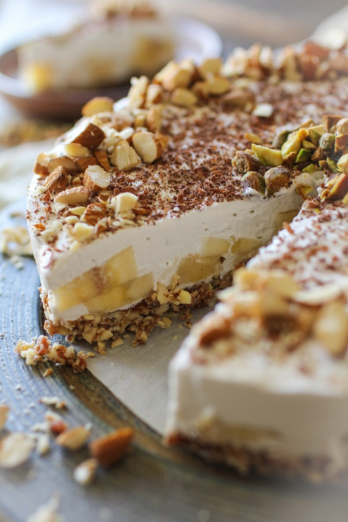 Vegan Banana Cream Pie
 No Bake Vegan Banana Cream Pie Paleo The Roasted Root