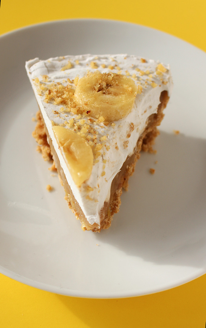 Vegan Banana Cream Pie
 Banana Cream Pie V GF Sweet Like Cocoa