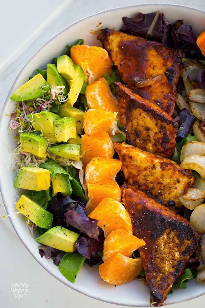 Vegan Bbq Recipes
 Kathy s Special BBQ Tempeh Bowl