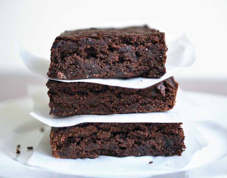 Vegan Black Bean Brownies
 diary of a mod housewife Perfect Vegan Black Bean Brownies