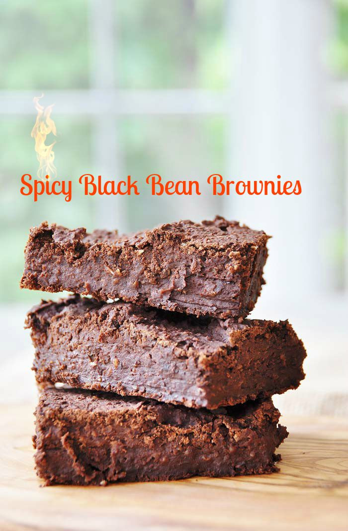 Vegan Black Bean Brownies
 Spicy Vegan Black Bean Brownies Veganosity