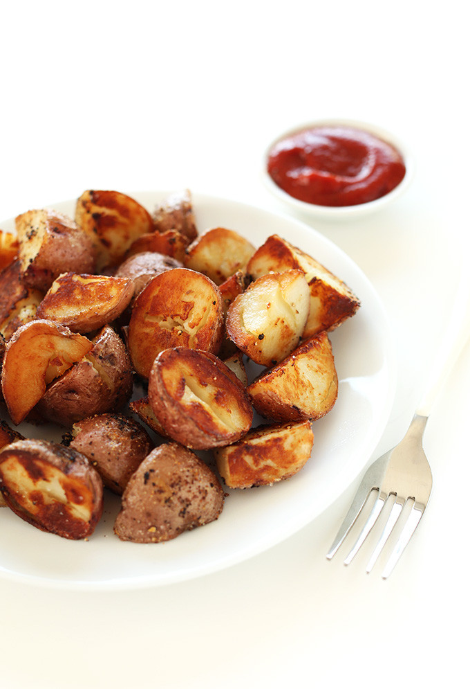 Vegan Breakfast Potatoes
 Simple Breakfast Potatoes