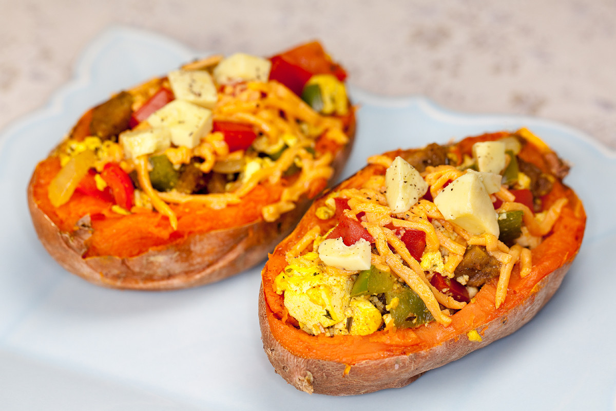 Vegan Breakfast Potatoes
 Breakfast Stuffed Sweet Potatoes