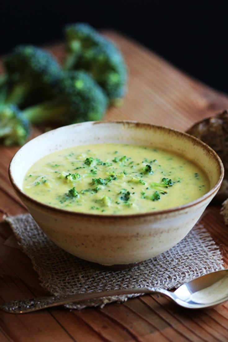 Vegan Broccoli Cheddar Soup
 Vegan Broccoli Cheese Soup